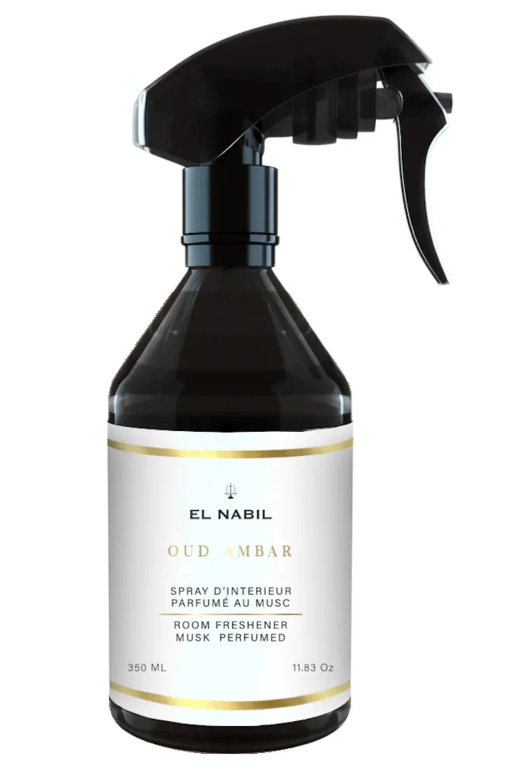 Spray d’Intérieur, Room Freshener Oud Amber 350mL - El Nabil
