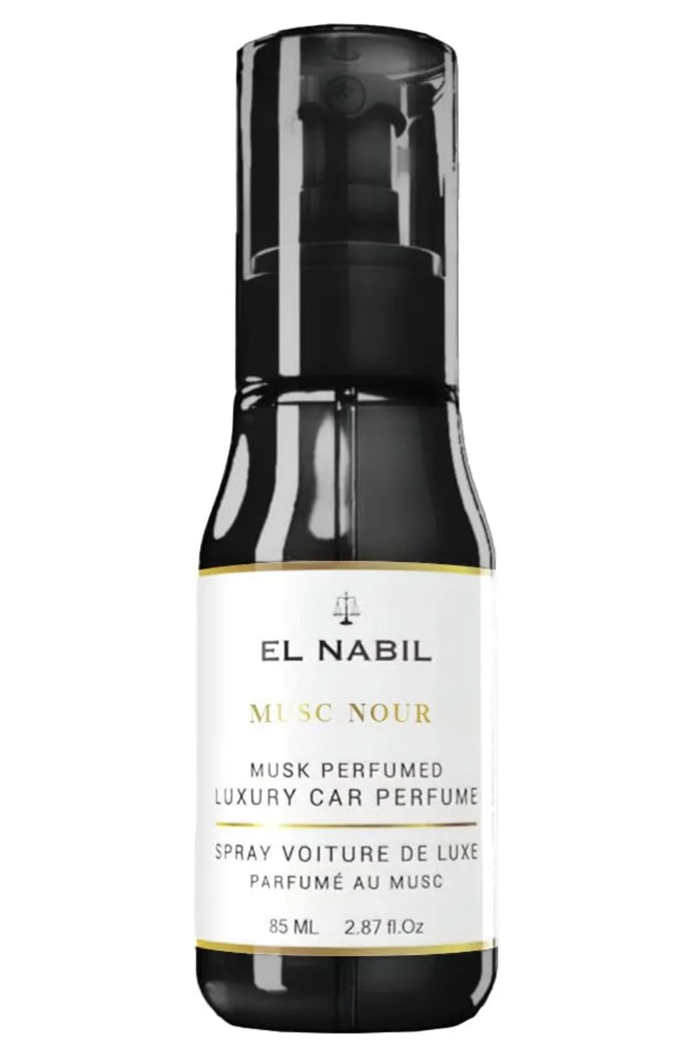 Spray voiture de luxe Musc Nour 85ml - El Nabil