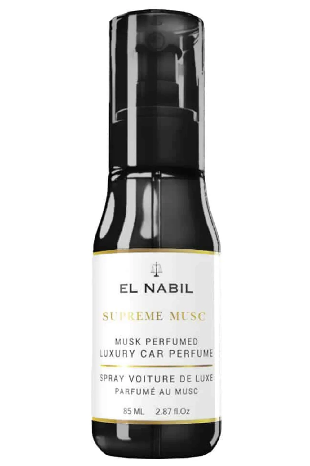 Spray voiture de luxe Suprême musc 85ml - El Nabil