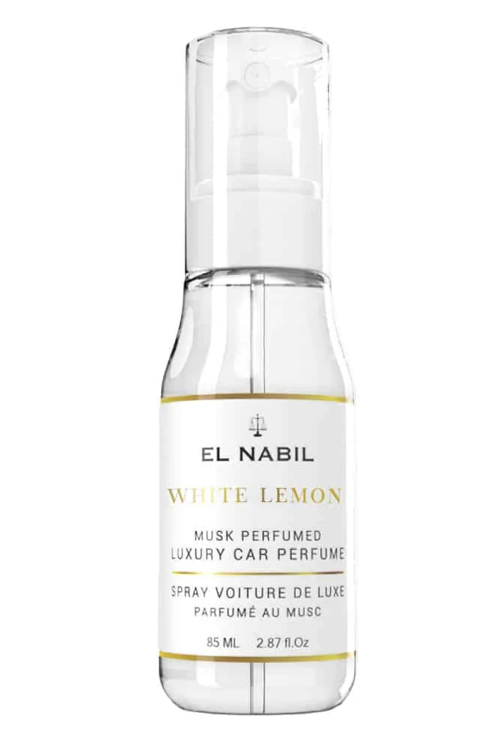 Spray voiture de luxe White lemon 85ml - El Nabil